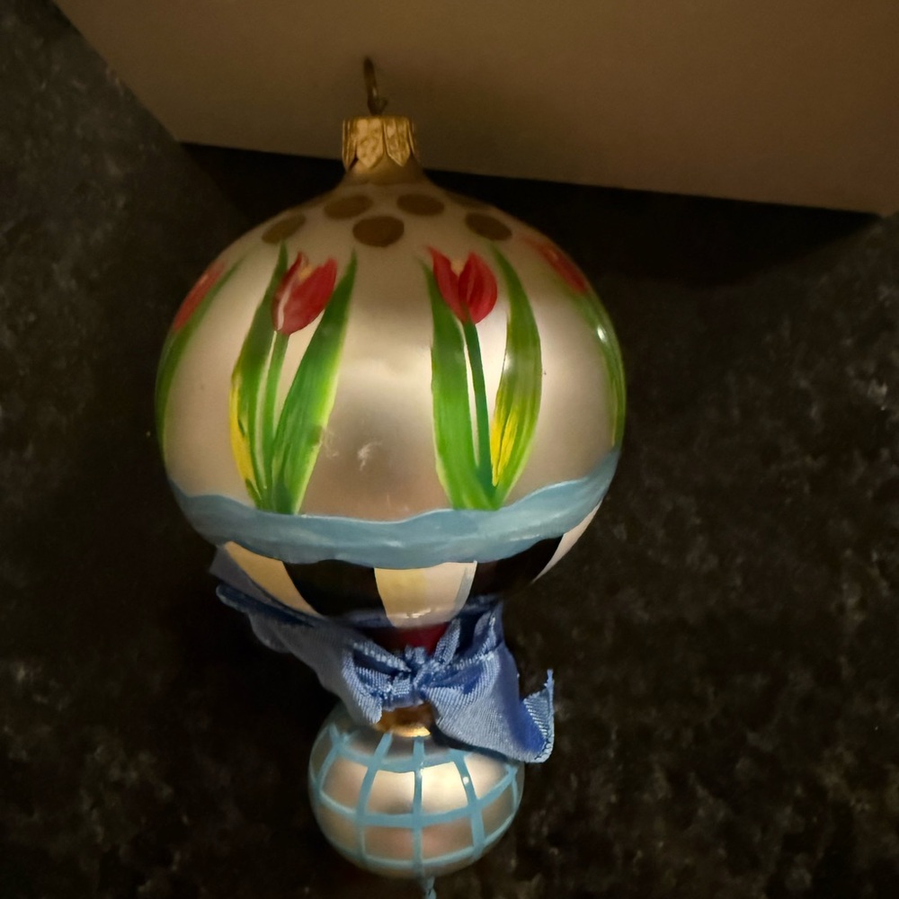MacKenzie-Childs Double Drop Ornament - Picture 3 of 6